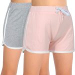 شورت دولفين كاجوال للفتيات من قطعتين