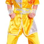 طقم زي كونغ فو ماستر تاي تشي دراجون الصيني للاولاد والبنات مكون من قميص وسروال