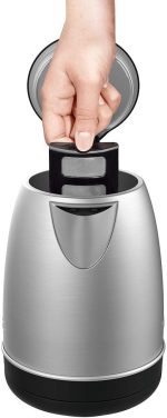 ⁦تيفال Element KI280D30 غلّاية كهربائية 1,7 لتر (لترات) 2400 عرض أسود فولاذ مقاوم للصدأ⁩ - الصورة ⁦5⁩