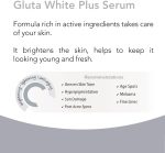⁦نوفاكلير سيروم وايت بلس من جلوتا مع الجلوتاثيون والريتينول وفيتامين سي، لتفتيح البشرة وتقليل التجاعيد والجلد الخالي من العيوب والعناية اليومية والبشرة الناعمة وخصائص تفتيح البشرة القوية⁩ - الصورة ⁦4⁩