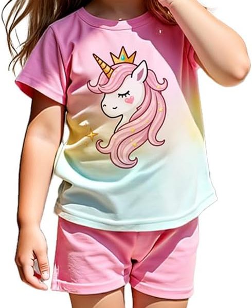 أفضل عروض التسوق عبر الإنترنت في الإمارات | Noon-ae.net نون نت 64 طقم تي شيرت وشورت بطبعة فراشة للبنات بعمر 4-8 سنوات من زولينوفا، ملابس اطفال بنات صيفيا، ملابس، طقم العيد للبنات