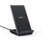 شاحن لاسلكي من انكر، 10 واط، معتمد من كيو اي، شحن سريع ايفون،اس ايه، 11، 11 برو، 11 برو ماكس، XR، Xs ماكس، XS، X، 8، 8 بلس، جالكسي S20 S10 S9، نوت 10 نوت 9 (بدون محول تيار متردد)