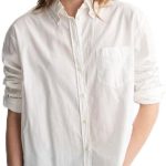 غانت قميص اوكسفورد فاخر مريح للنساء