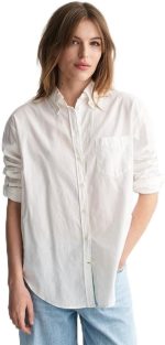 غانت قميص اوكسفورد فاخر مريح للنساء