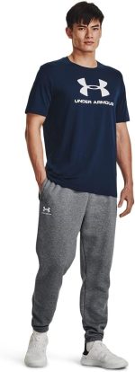 ⁦قميص رياضي للرجال باكمام قصيرة وشعار سبورت ستايل ss من اندرا رمور (عبوة من قطعة واحدة)⁩ - الصورة ⁦5⁩