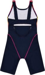 ⁦بدلة سباحة رياضية للبنات من قطعة واحدة، ملابس سباحة رياضية بظهر متسابق من بويليج، بدلة سباحة تنافسية⁩ - الصورة ⁦2⁩