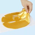 ⁦أقنعة الوجه بالكولاجين (10 قطع) - قناع وجه ذهبي نباتي - مضاد للشيخوخة والانتفاخ والترطيب وتجديد الأنسجة العميقة ويرطب البشرة⁩ - الصورة ⁦3⁩