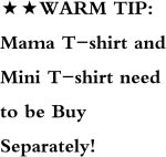 ⁦تي شيرت مطبوع عليه عبارة «Mama and Mini» لطيف على شكل قلب الحب للأم والطفل متطابقة، ملابس متطابقة للأم والطفل⁩ - الصورة ⁦5⁩