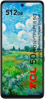 ⁦TCL هاتف ذكي 50 برو ان اكس تي بيبر ثنائي شرائح الاتصال بذاكرة روم 512GB وذاكرة RAM 8GB (جي اس ام فقط | بدون سي دي ام ايه) هاتف ذكي 5G مفتوح من المصنع (رمادي مون) - اصدار عالمي⁩ - الصورة ⁦2⁩