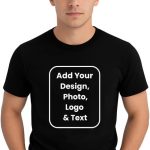 تي شيرت رجالي مخصص للبالغين - تي شيرت قطني بأكمام قصيرة ورقبة دائرية - قابل للتخصيص مع تصميمك - هدايا لأعياد الميلاد والذكرى السنوية