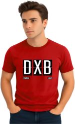 ⁦تيشيرت تذكاري مطبوع عليه دبي ديزاين للرجال⁩ - الصورة ⁦3⁩