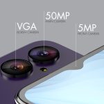 ⁦نو جوال A15 4GB + 128GB، متوافق مع مينت وميترو وتي موبايل وكيو لينك وغيرها، مثالي للمراهقين، ثنائي شرائح الاتصال 4G، ثماني النواة هيليو G36 2.2GHz 6.5 انش HD+، اندرويد 13، ابيض، ضمان امريكي⁩ - الصورة ⁦3⁩