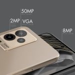 ⁦نو جوال A25 AMOLED 120Hz 6.7 انش لتي-موبايل، ايه تي تي، كريكيت، مينت، الترا، مترو، جوالات الالعاب، ثماني النواة هيليو G99، ثنائي شرائح الاتصال 4G/LTE، كاميرا 6GB + 128GB 50MP، ذهبي فاتح، للسفر الدولي⁩ - الصورة ⁦4⁩