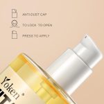 ⁦يوكين زيت فيتامين E 8 اونصة سائلة، زيت فيتامين E العضوي للبشرة 70,000 وحدة دولية زيت فيتامين للندبات والشعر والوجه والاظافر وفروة الرأس، زيت مثالي للاستحمام والجسم، تركيبة خالية من الهكسان المعصور على⁩ - الصورة ⁦5⁩