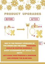 ⁦اتش اي اتش سي بي اف زي الاميرة الجميلة والوحش للبنات لحفلات اعياد الميلاد والكريسماس والهالوين مع مجموعة اكسسوارات⁩ - الصورة ⁦6⁩