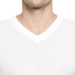 ⁦BYC تي شيرت قطن باكمام طويلة ورقبة شكل V للرجال⁩ - الصورة ⁦6⁩