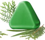 1pcs Nature Triangle Shampoo Bar,Nature Green Soap Shampoo for Women Men,Herbal Hair Care bar,Plant-Based Solid Shampoos Bar,Gentle Cleansing Calming Strengthens & Nourishing Care (1pcs)