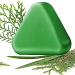 1pcs Nature Triangle Shampoo Bar,Nature Green Soap Shampoo for Women Men,Herbal Hair Care bar,Plant-Based Solid Shampoos Bar,Gentle Cleansing Calming Strengthens & Nourishing Care (1pcs)