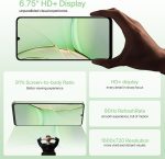 ⁦يوميدجي جوال G9T ذكي اندرويد 14 غير مقفل، شاشة 6.75 انش HD+ 90Hz، بطارية 5000mAh، شحن سريع 18 واط، 8(4+4)+128GB/1TB TF، كاميرا 13MP، فتح الوجه والبصمة، 4G ثنائي شرائح الاتصال، نظام تحديد المواقع⁩ - الصورة ⁦3⁩