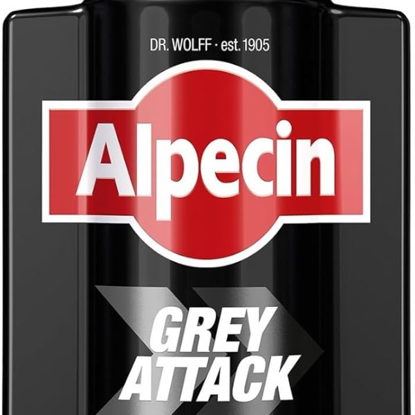 البيسين شامبو كافيين اند كولور للرجال من جراي اتاك، 1 × 200 مل | شعر اغمق واقوى تدريجياً | تاثير لون طبيعي يمكن التحكم به للحصول على شعر رمادي اقل | ضد الشعر الخفيف