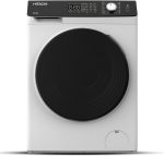 هيتاشي غسالة تحميل امامي 8 كجم، 1200 دورة في الدقيقة، ضمان 10 سنوات على المحرك العاكس، 16 برنامج، غسالة اوتوماتيكية بالكامل، نظام استشعار ذكي، شاشة LED متعددة الوظائف، ابيض، BD-802HVOW