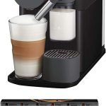 نيسبريسو ماكينة تحضير الاسبريسو لاتيسيما ون الاصلية مع صانع رغوة الحليب من ديلونجي، اسود