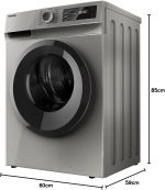 ⁦توشيبا غسالة تحميل امامي 8 كجم ومجفف 5 كجم، غسيل سريع، 12 مبرمج، موفرة للطاقة، لون ابيض، موديل TWDBK90S2A(WK) - ضمان كاملة لمدة عام⁩ - الصورة ⁦7⁩