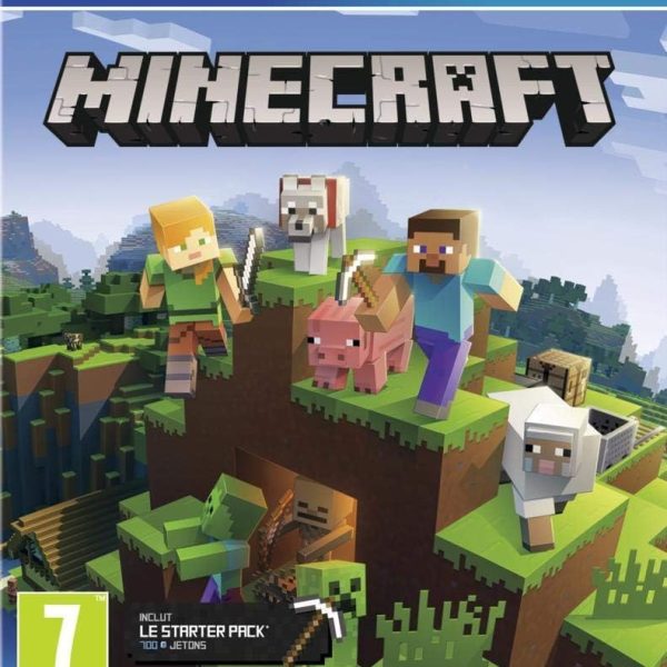 Playstation لعبة ماين كرافت ستارتر كوليكشن ريفريش - بلاي ستيشن 4