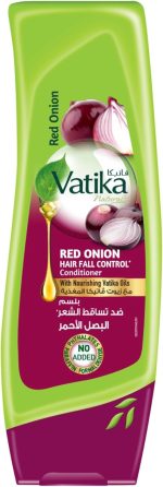 بلسم فاتيكا ناتشورالز بالبصل الأحمر، 360 مل | لنمو شعر أكثر كثافة وقوة | تغذية فروة الرأس للشعر الخفيف والمتكسر | خالٍ من البارافين والكحول والفثالات