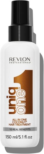 ⁦بخاخ علاج الشعر بجوز الهند الاحترافي ون ريفلون من يونيك 150 مل⁩ - الصورة ⁦2⁩