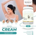 ⁦مقشر كريم التبييض المغربي من ميدسبا، 2 كغم بعد الاستحمام للوجه والجسم، غني بفيتامين E والمستخلصات الطبيعية، تقشير ومنعم ومرطب.⁩ - الصورة ⁦3⁩