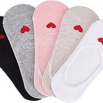 جوارب مضادة للانزلاق، جوارب للاطفال بقصة منخفضة فائقة النعومة ومريحة وجيدة التهوية من القطن مضادة للانزلاق، للبنات من سن 6 الى 12 سنة، يمكن ارتداؤها مع احذية مختلفة