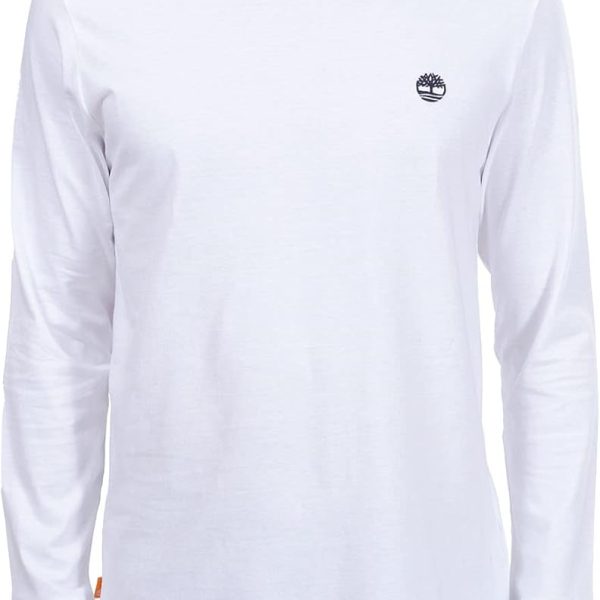 قميص رجالي باكمام طويلة وشعار شجرة على يسار الصدر (قميص عادي