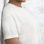 ⁦تي شيرت مودال باكمام قصيرة ومقاس كبير للنساء من اوفرز، تي شيرتات كبيرة وطويلة مع قماش ناعم وجيد التهوية، تي شيرتات بقبة دائرية للنساء (2XL-13XL)⁩ - الصورة ⁦3⁩