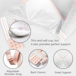 ⁦حمالات صدر رياضية للبنات والمراهقين من سن 8-10، 10-12، 12-14، 14-16 سنة، حمالة صدر قطنية لاسلكية مبطنة خفيفة⁩ - الصورة ⁦4⁩