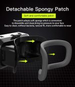 ⁦ميكنج تيك نظارات الواقع الافتراضي ثلاثية الابعاد من في ار شاينكون، نظارات الواقع الافتراضي للتلفزيون والافلام والعاب الفيديو، متوافقة مع الهواتف الذكية التي تعمل بنظام اي او اس واندرويد ضمن شاشة 4.7-7⁩ - الصورة ⁦3⁩