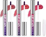 ايريناد قلم تحديد شفاه قابل للتقشير ومقاوم للماء والعرق مع ملاقط، تاتو شفاه كامل بلمسة نهائية مات تدوم طويلا للنساء، صبغة عالية، مقاوم للتلطخ من 3 قطع