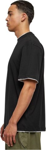 ⁦Urban Classics Men Bekleidung Contrast Tall Tee T-Shirt (pack of 1)⁩ - الصورة ⁦3⁩