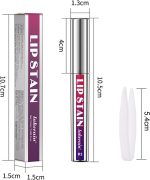 ⁦ايريناد قلم تحديد شفاه قابل للتقشير ومقاوم للماء والعرق مع ملاقط، تاتو شفاه كامل بلمسة نهائية مات تدوم طويلا للنساء، صبغة عالية، مقاوم للتلطخ من 3 قطع⁩ - الصورة ⁦7⁩