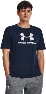 ⁦قميص رياضي للرجال باكمام قصيرة وشعار سبورت ستايل ss من اندرا رمور (عبوة من قطعة واحدة)⁩ - الصورة ⁦3⁩