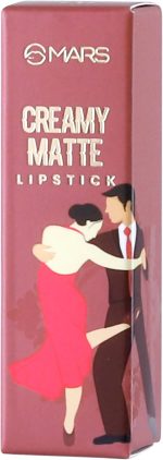 ⁦مارس احمر شفاه كريمي مات يدوم طويلا للنساء | احمر شفاه كريمي | تطبيق مسحة واحدة | ناعم وخفيف الوزن (0.12 جرام) (07-ماجستيك مامبو)⁩ - الصورة ⁦6⁩