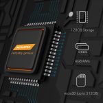 ⁦نو جوال A15 4GB + 128GB، متوافق مع مينت وميترو وتي موبايل وكيو لينك وغيرها، مثالي للمراهقين، ثنائي شرائح الاتصال 4G، ثماني النواة هيليو G36 2.2GHz 6.5 انش HD+، اندرويد 13، ابيض، ضمان امريكي⁩ - الصورة ⁦2⁩