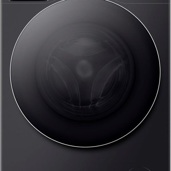 هايسينس غسالة WF7S1247BB سلسلة 7S بمحرك عاكس وواي فاي ذكي وتقنية سوبر ووش بالذكاء الاصطناعي، 1400 دورة في الدقيقة، مراقبة ذكية للطاقة، 20 برنامج، نظام جرعات تلقائي - اسود بريميوم