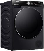 ⁦هايسينس مجفف بمضخة حرارية 10 كجم موديل DH7S107BB سلسلة 7S مع محرك عاكس، واي فاي ذكي، تقنية الذكاء الاصطناعي فائقة الجفاف، مراقبة ذكية للطاقة، 20 برنامج، اسود فاخر⁩ - الصورة ⁦5⁩