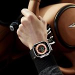 ⁦وينجلي سوار ساعة ابل الترا 3/2/1 الترا 49 ملم سلسلة 11 10 46 ملم 45 ملم 44 ملم 42 ملم اس اي 3/2/1 سلسلة 9 8 7 6 5 4 للرجال، سوار معدني بعرض 24 ملم من الستانلس ستيل لساعة ابل اي ووتش لينك، اسود⁩ - الصورة ⁦8⁩