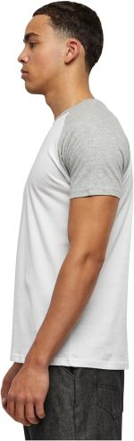 ⁦اوربان كلاسيكس تي شيرت رجلان متباين للرجال (عبوة من قطعة واحدة)⁩ - الصورة ⁦3⁩