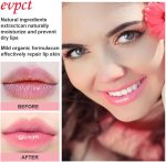 ⁦بينغ براش احمر شفاه متغير لون الخوخ، مرطب يدوم طويلا للعناية بالشفاه وملمع شفاه سحري (3 قطع - 01#افوكادو + 02#ستروبيري + 09#خوخ، 3 قطع (عبوة من قطعة واحدة)⁩ - الصورة ⁦4⁩