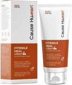 كريم شفاء القضيب من كوز هيومان لعلاج التشنج والاحمرار والجفاف وتندب البشرة | يمنع التهيج | كريم التشنج | يعيد ويرطب البشرة | 100 مل (3.44 اونصة سائلة) | تكفي لمدة 60 يومًا