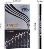 ⁦evpct 7Pcs Colored liquid Eye Liners Face Stamp Cosplay Gothic Makeup Set Kit for Beginners, Black Brown Purple Blue Red Pink Green Star Flowers Heart Moon Triangle Lightning Butterfly Stamps Eyeliner⁩ - الصورة ⁦6⁩