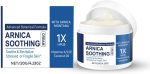 كريم كدمات الارنيكا من نجيب، قوة اضافية: تركيبة نباتية متطورة مع زهرة العطاس مونتانا - مرطب عالي القوة مع فيتامينات K وC وE - مرطب للوجه والجسم 4 اونصة